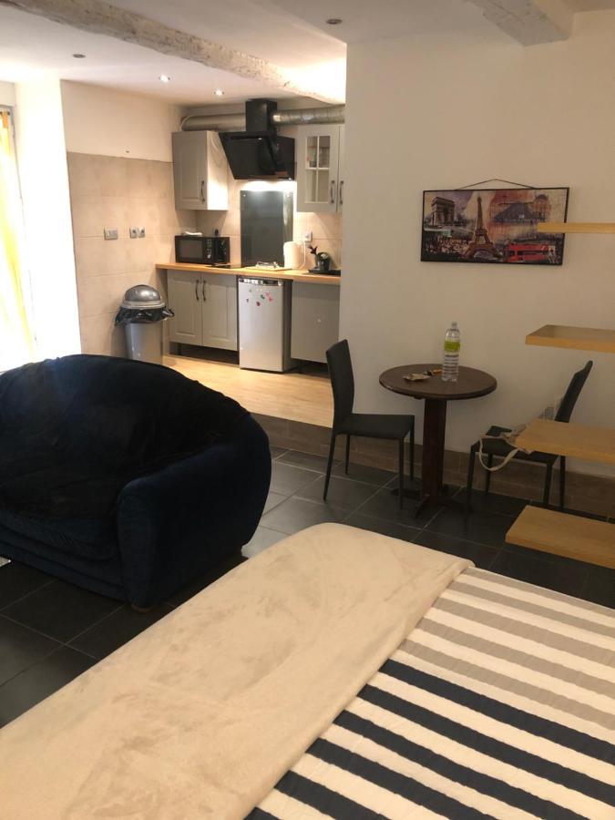 Studio Centre Ville Proche Gare Avec Cour Privee Каркассон Экстерьер фото